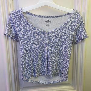 Hollister floral tank top
